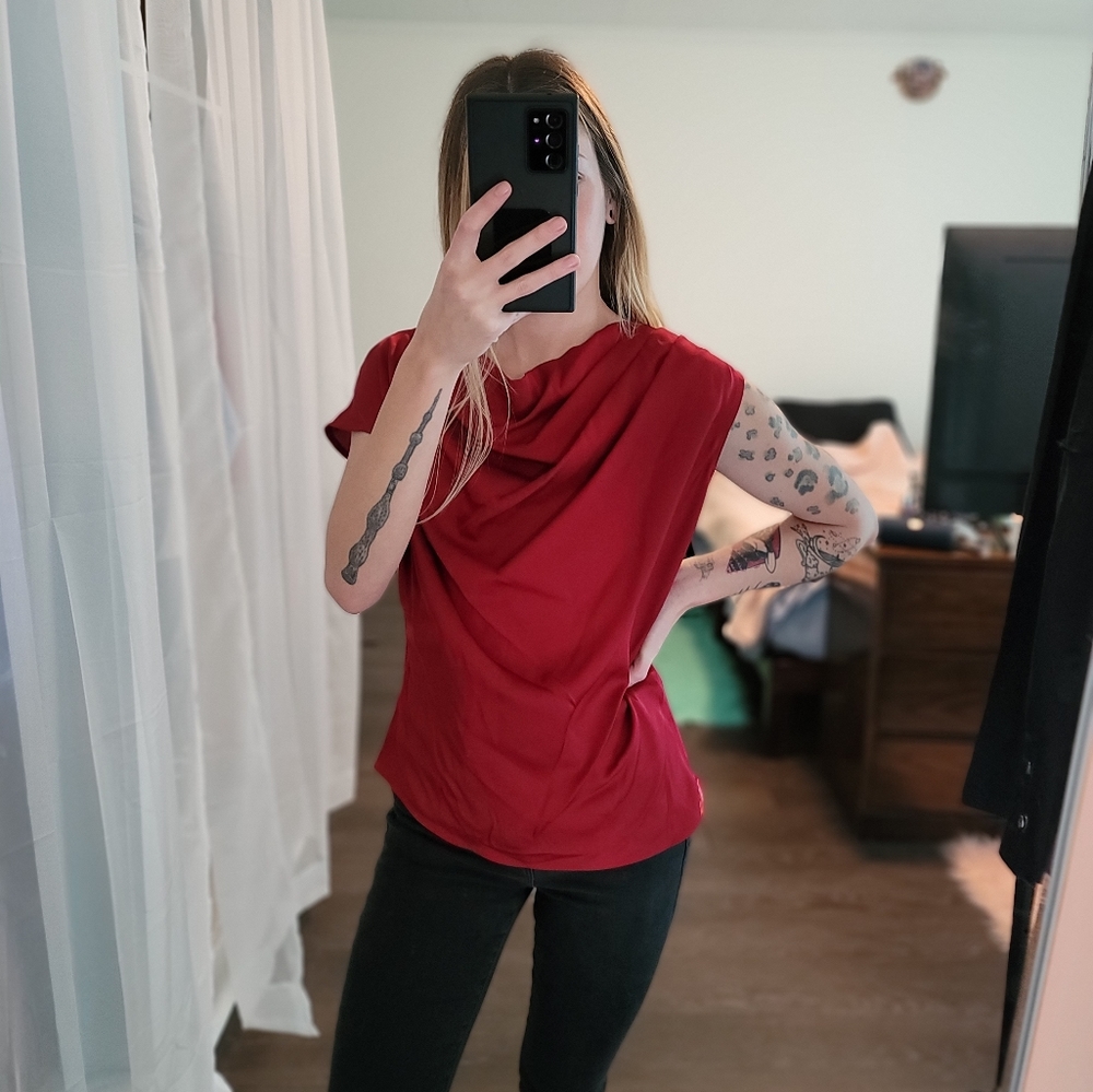 NWT Elie Tahari Silk Blouse